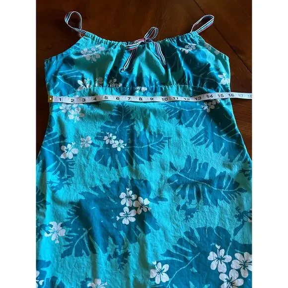 Vintage Walt Disney World Tropical Print Dress size M Vacation Mickey Mouse - Picture 9 of 10